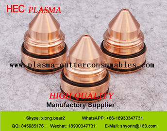 Materiais de consumo do plasma do elevado desempenho 0558006023 2.3mm Esab para o corte do plasma