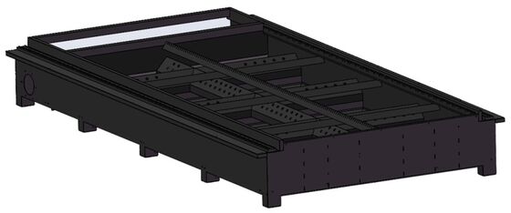 Máquina de corte a laser CNC de trabalho pesado com alta resposta dinâmica, precisão de corte estável e potência a laser de 12000-40000W