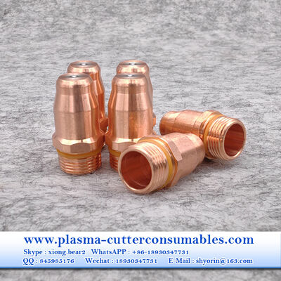 Cátodo de consumíveis de plasma Kjellberg .11.855.401.350 F005-S Cabeça de prata